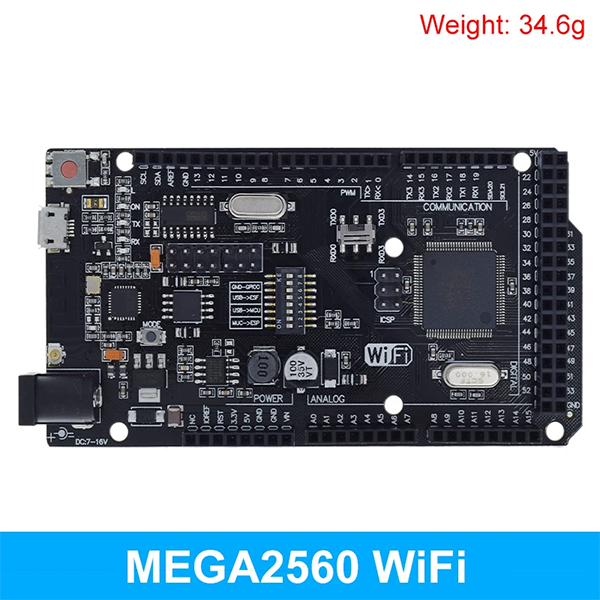 Mega2560 ATMEGA16U2 Pro Mini MEGA 2560 Mega+WiFi R3 ATmega2560 Chip CH340G (14) Mega2560 ATMEGA16U2 Pro Mini MEGA 2560 Mega+WiFi R3 ATmega2560 Chip CH340G (14)