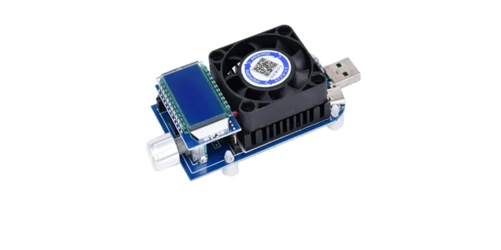Adjustable Load Test Module Power Up Your Testing with the 35W Electronic Load Tester Featuring 5A ...