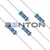 1000Pcs 100 Values ±1 % 1 ohm~10M ohm 1-2 W Metal Film Resistor Assortment Kit 2