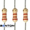 100Pcs 0.5W Carbon Film Resistors Kit ±5% 1Ω-10M Ohm 134 Values Option 1