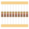 100Pcs 1W(1 Watt) Carbon Film Resistors Kit ±5% 1Ω-10MOhm 134Values Option 3