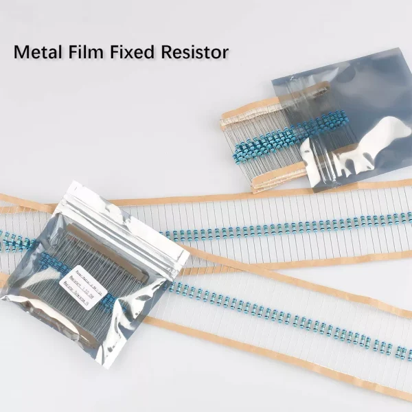100pcs 1 kΩ 10kΩ Resistor 1W (1 Watt) ±1% Tolerance Metal Film Fixed Resistors 3