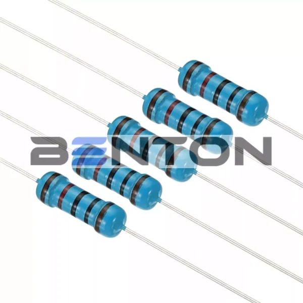 (1Ω–10M Ω) 500pcs 50 Values 0.5W 1% Metal Film Resistors Assorted kit Set 1