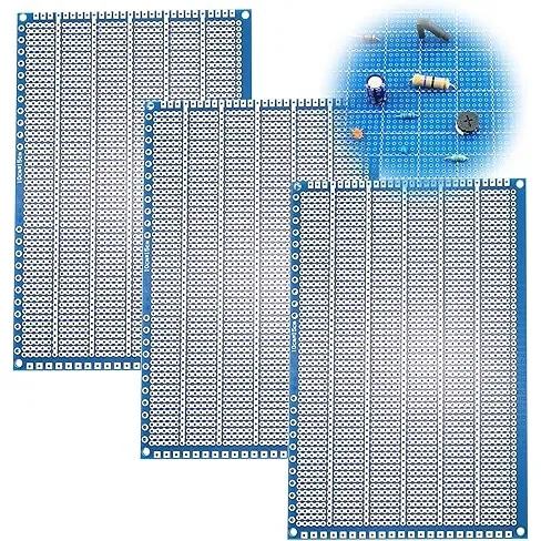 3Pack PCB Prototype Board Solderable 11