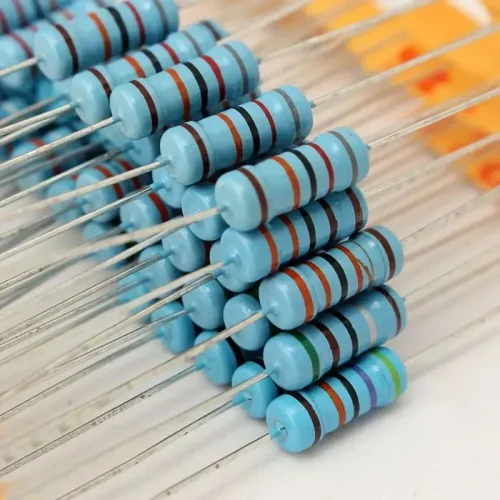 500Pcs 50 Values 1% 1Ω~10MΩ 1W (1 Watt) Metal Film Resistor Assortment Kit Set 1