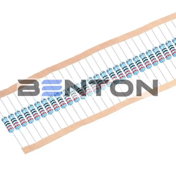 500Pcs 50 Values ±1 % 1ohm~10M ohm 1 W Metal Film Resistor Assortment Kit Set 3
