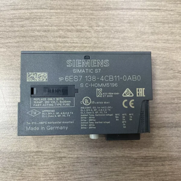 SIEMENS 6ES7138-4CB11-0AB0 2