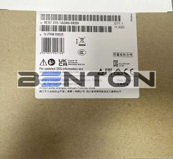 Siemens 6ES7215-1AG40-0XB0